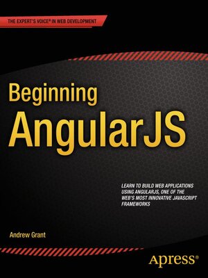 cover image of Beginning AngularJS